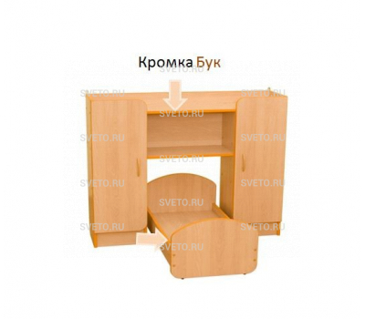 Набор мебели игровой (спальня) "СОНЯ" бук