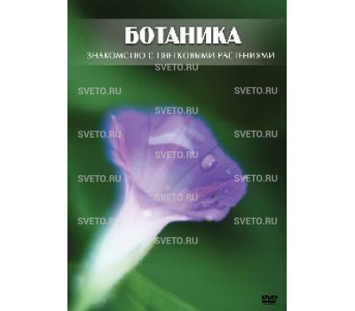 Диск "Ботаника. Знакомство с цветковыми растениями"