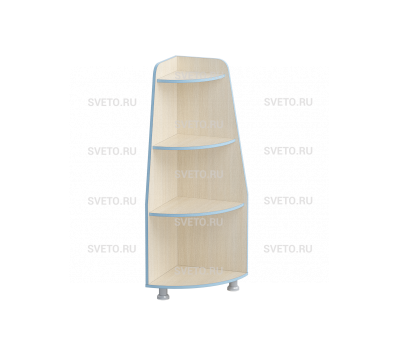 Шкаф для игрушек и пособий угловой