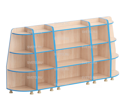 Комплект шкафов для игрушек и пособий “Солнышко-1”